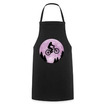 Radfahrerin Rad Fahren Damen Mädchen Geschenk - Kochschürze - Schwarz - Vorne - AI Model Male 185 dark (185cm)