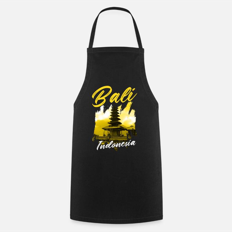 Bali - Tablier de cuisine - noir