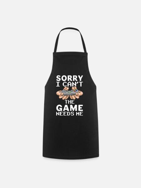 Gamer Gaming - Kochschürze - Schwarz