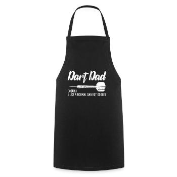 dart dad - Tablier de cuisine - noir - Devant - AI Model Male 185 dark (185cm)