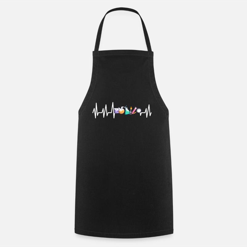 chimie - Tablier de cuisine - noir