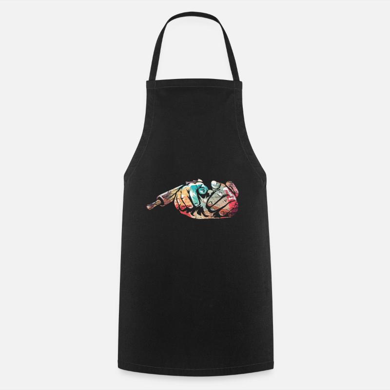Bäcker Backen - Kochschürze - Schwarz
