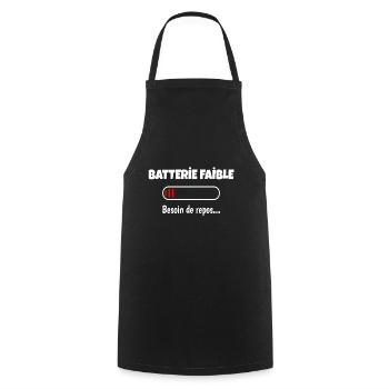 humour homme cadeau geek humour geek cadeau gamer - Tablier de cuisine - noir - Devant - AI Model Male 185 dark (185cm)