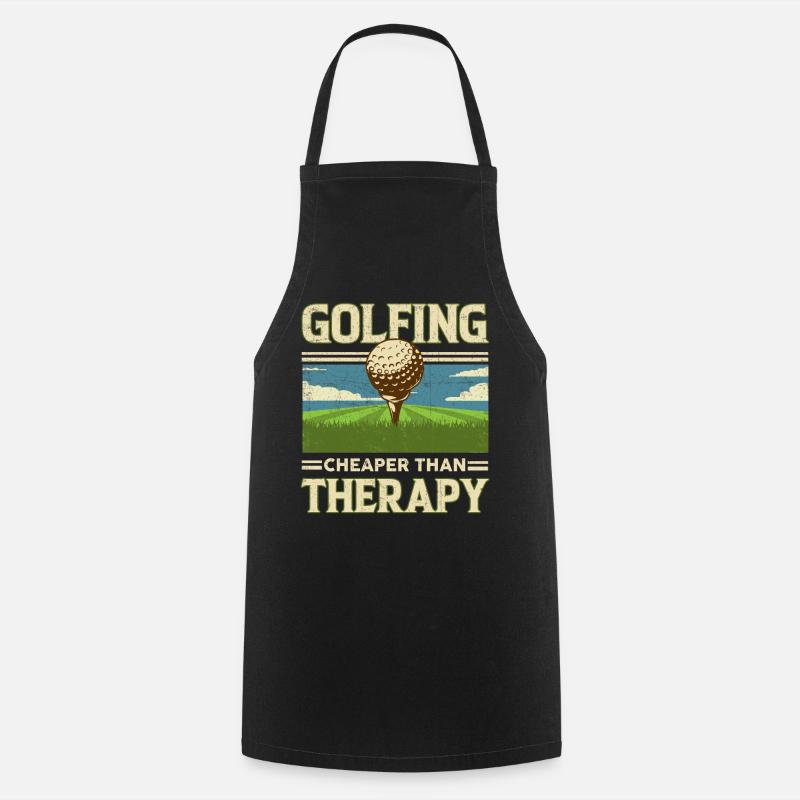 Golf - Kochschürze - Schwarz