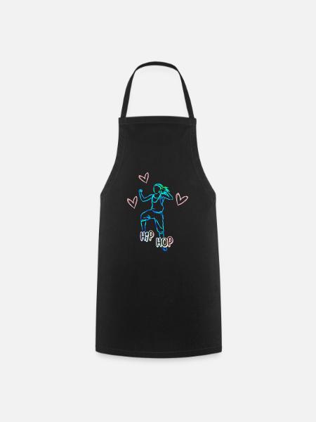 Hip Hop Dance cooles Geschenk für Girls - Kochschürze - Schwarz