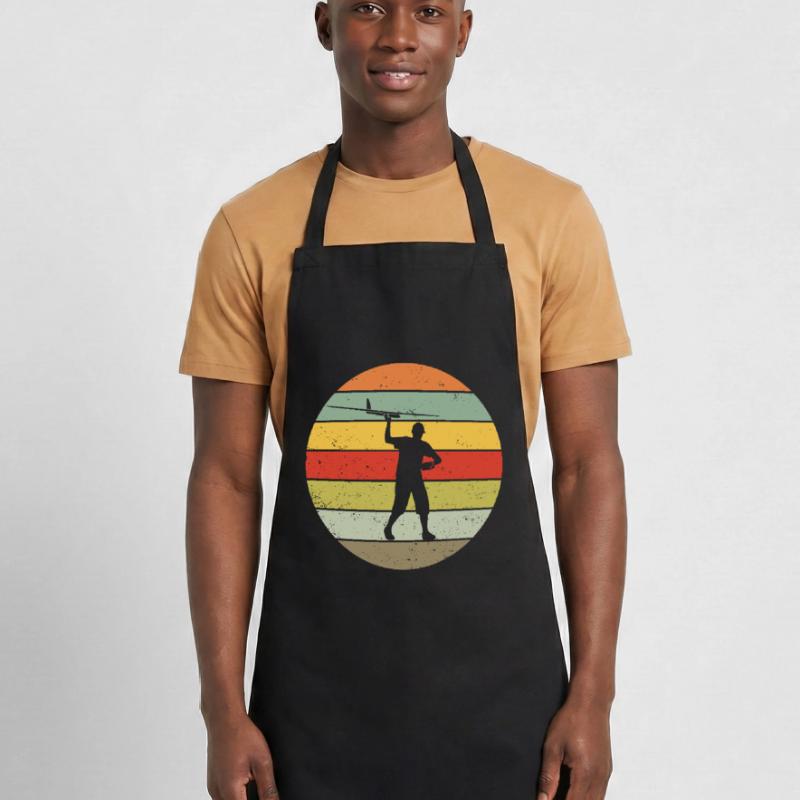 Model Flight Model Maker Airplane Retro Gift Cooking Apron