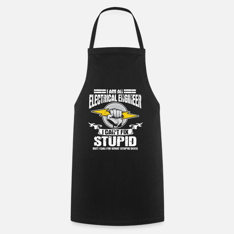 Electrical engineer - Cooking Apron - black