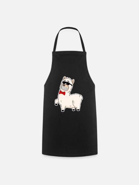 Alpaca - Cooking Apron - black