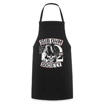 Sub Ohm Vape Club - Tablier de cuisine - noir - Devant - AI Model Male 185 dark (185cm)