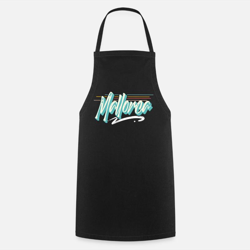 Majorque - Tablier de cuisine - noir