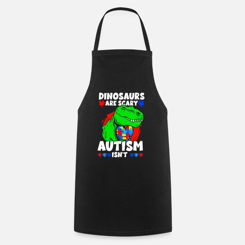 Autism Awareness - Cooking Apron - black