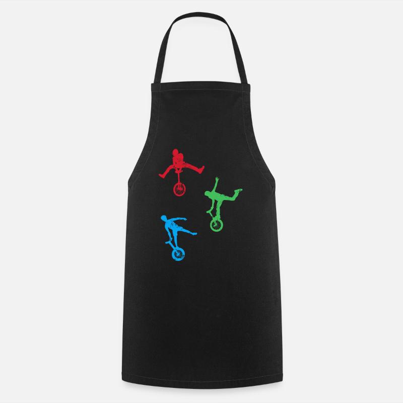 Monocycle - Tablier de cuisine - noir