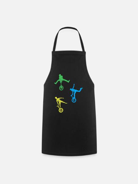 Monocycle - Tablier de cuisine - noir