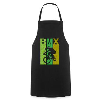 BMX BMX Vélo - Tablier de cuisine - noir - Devant - AI Model Male 185 dark (185cm)