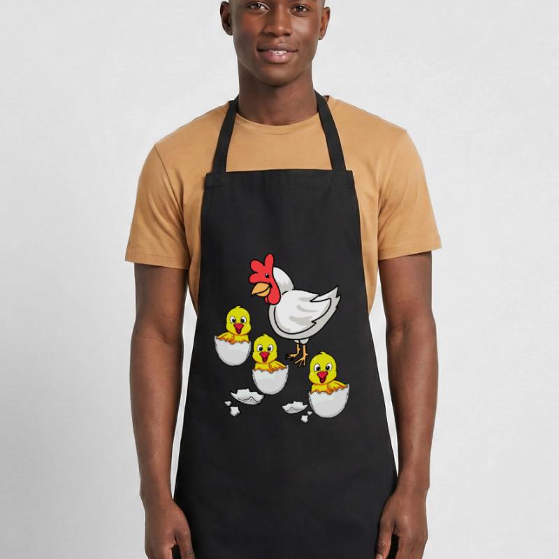 Eggshell Chick Chicken Chickens Easter Chicken Egg Cooking Apron