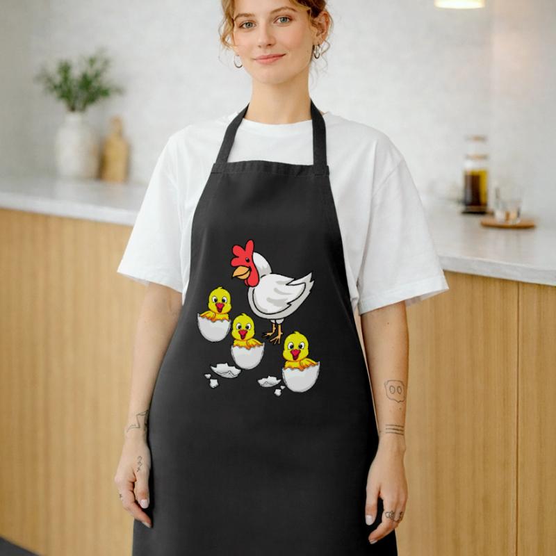 Eggshell Chick Chicken Chickens Easter Chicken Egg Cooking Apron