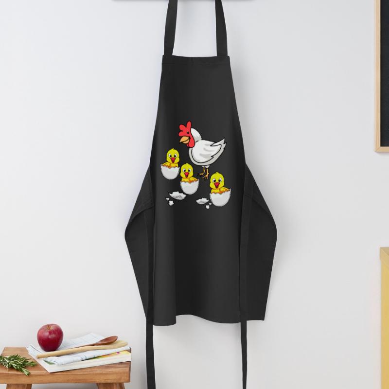 Eggshell Chick Chicken Chickens Easter Chicken Egg Cooking Apron