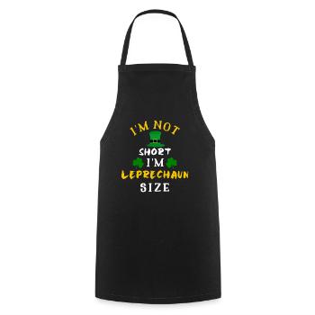 Irish, Irish, Irish, Ireland, Ireland, Ireland - Cooking Apron - black - Front - AI Model Male 185 dark (185cm)