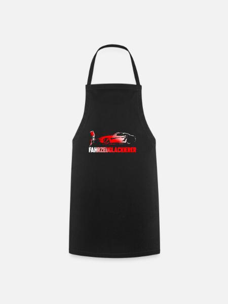 Fahrzeuglackierer Autolackierer Lackierer Geschenk - Kochschürze - Schwarz