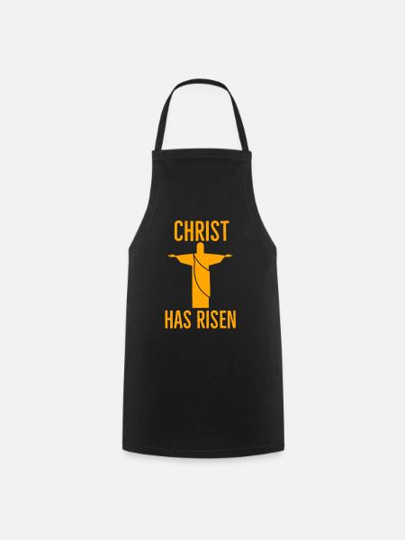 Jésus-Christ, Jésus-Christ, Jésus-Christ, Jésus - Tablier de cuisine - noir