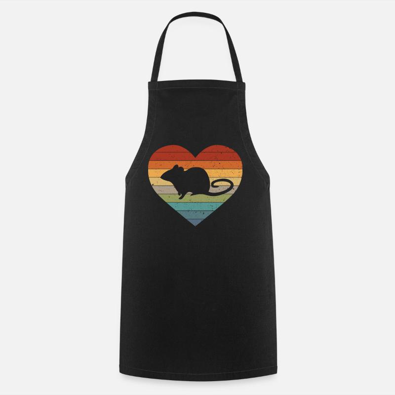 Rat rats - Cooking Apron - black
