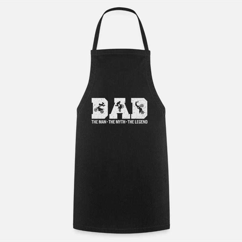 Fête des pères - Tablier de cuisine - noir