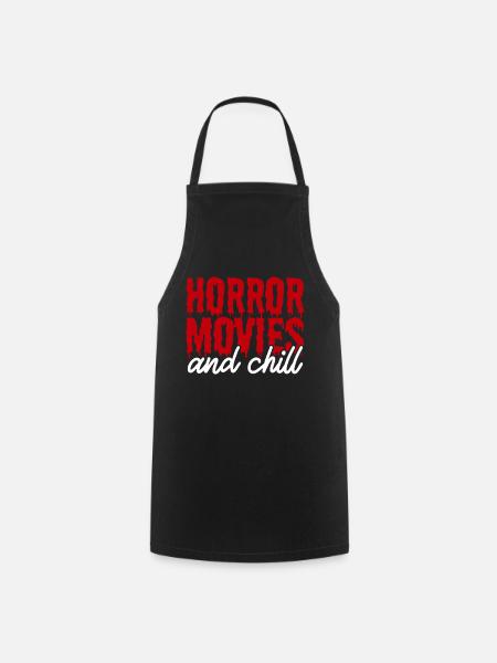 Films d’horreur - Tablier de cuisine - noir