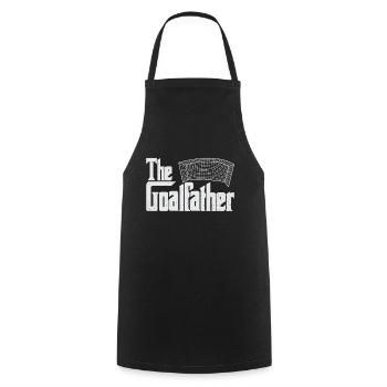 Father’s Day - Cooking Apron - black - Front - AI Model Male 185 dark (185cm)