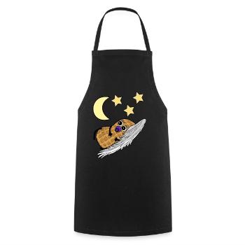 Baby Child Children Toddler Birth Kindergarten - Cooking Apron - black - Front - AI Model Male 185 dark (185cm)