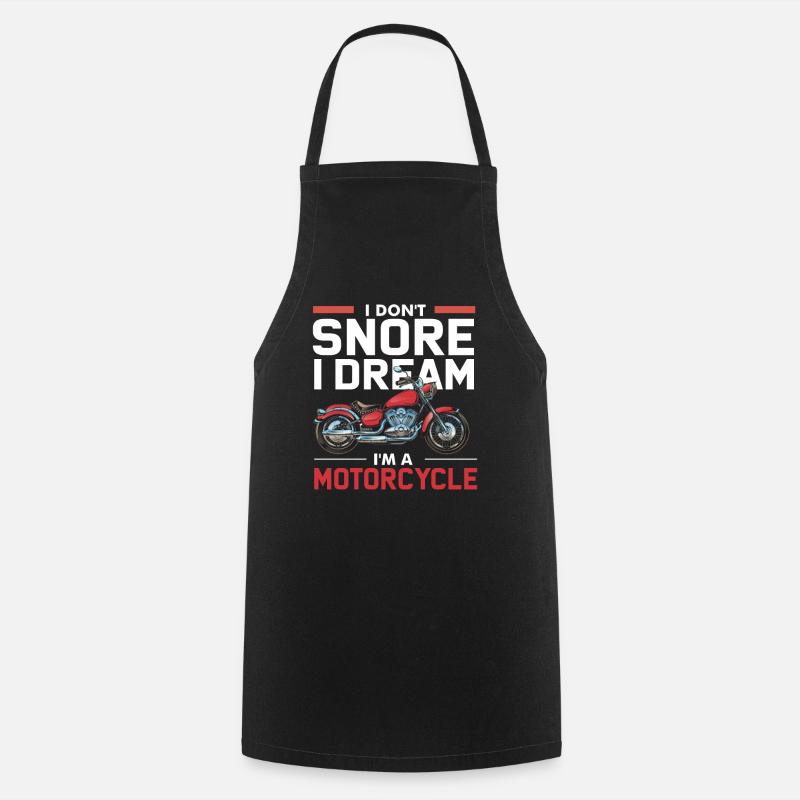 Motorcycle Motorcycle - Cooking Apron - black