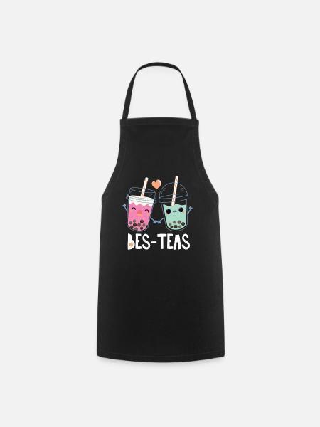 Bubble Tea - Kochschürze - Schwarz