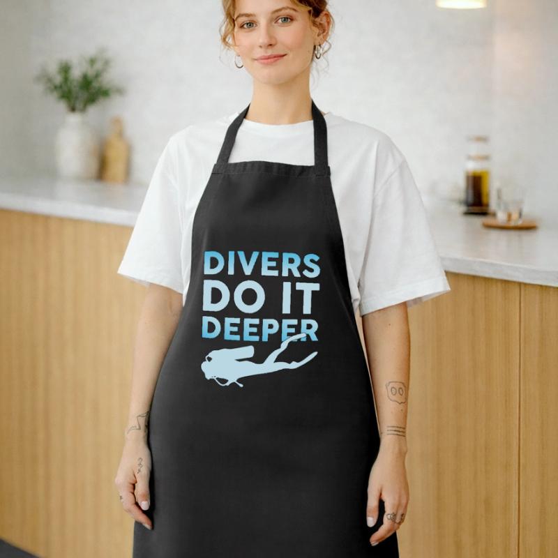 Plongée Plongée Plongée Diving mer eau Dive cadeau Tablier de cuisine