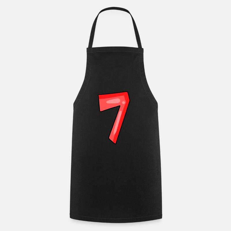 7 - Tablier de cuisine - noir