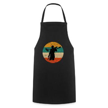 Probe metal detector Sondler metal prospector treasure - Cooking Apron - black - Front - AI Model Male 185 dark (185cm)