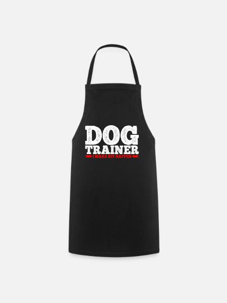 Hundetrainer Hundetraining - Kochschürze - Schwarz