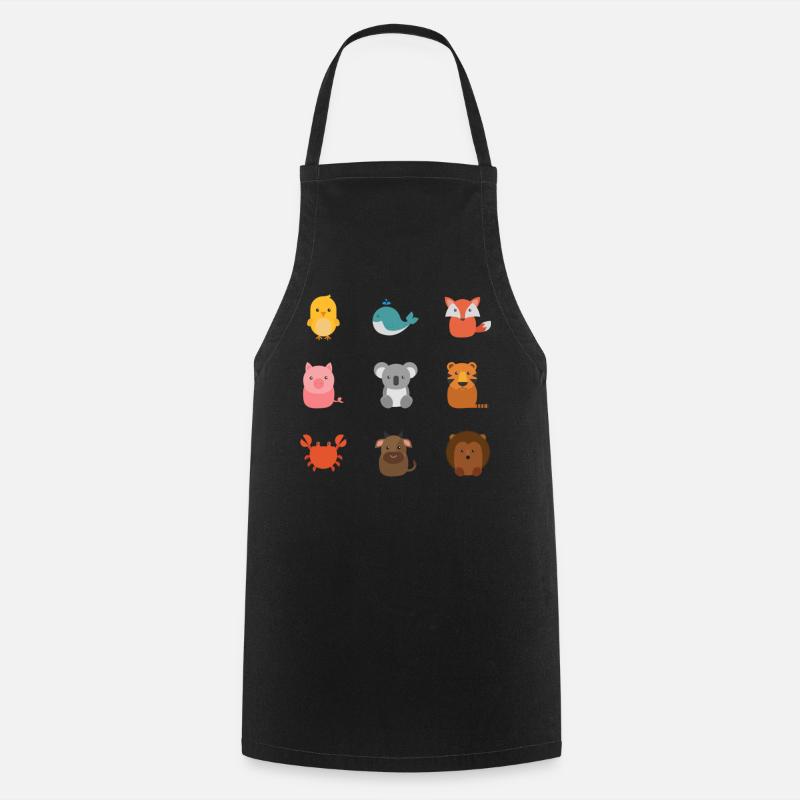 Nature - Tablier de cuisine - noir