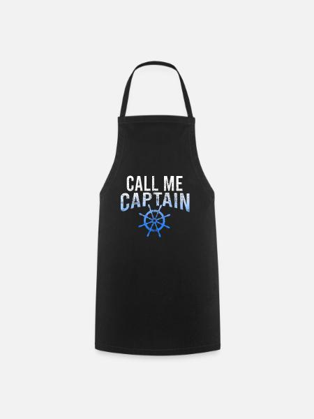 Capitaine - Tablier de cuisine - noir