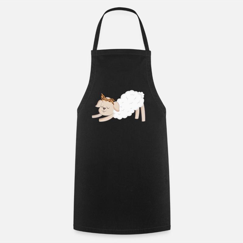 Sheep Sheep - Cooking Apron - black