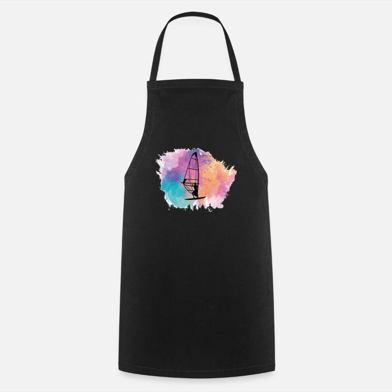 Windsurfing Windsurfers - Cooking Apron - black