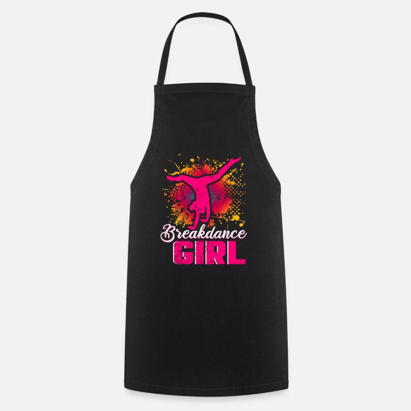 Danse danse break dance filles - Tablier de cuisine - noir