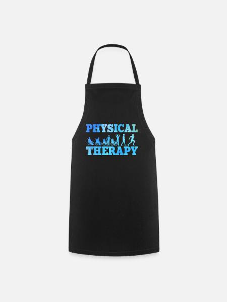 physiotherapy - Cooking Apron - black