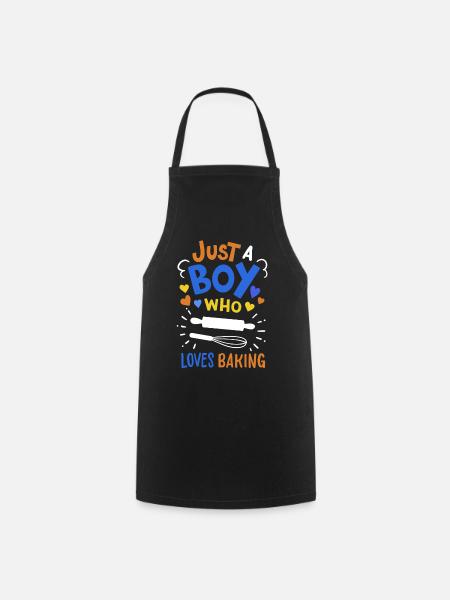 Backen Bäcker Hobbybäcker - Kochschürze - Schwarz