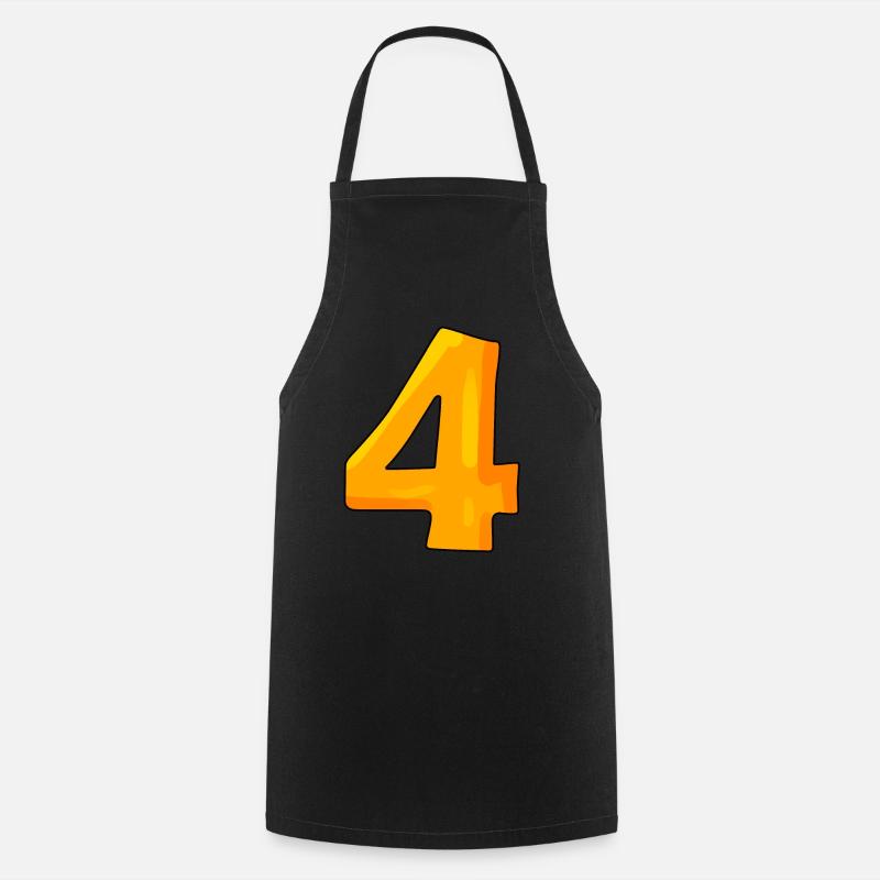 4 - Tablier de cuisine - noir