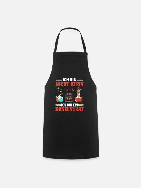 Chemie Witz Labor Chemiker Geschenk - Kochschürze - Schwarz