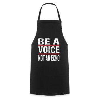 motivation - Cooking Apron - black - Front - AI Model Male 185 dark (185cm)