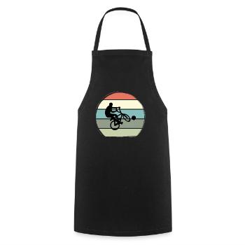 Radball Sport Bike - Cooking Apron - black - Front - AI Model Male 185 dark (185cm)