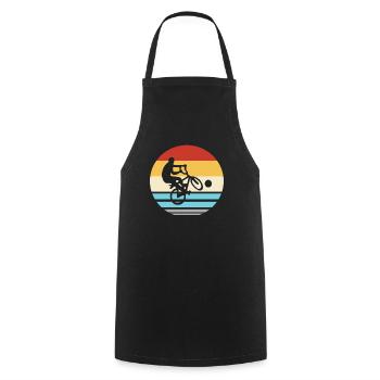 Radball Sport Bike - Cooking Apron - black - Front - AI Model Male 185 dark (185cm)