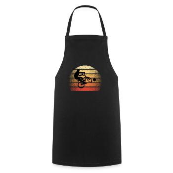 Radball Sport Bike - Cooking Apron - black - Front - AI Model Male 185 dark (185cm)