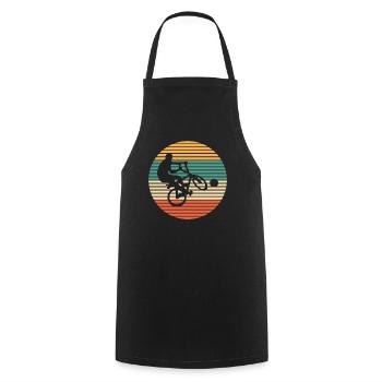 Radball Sport Bike - Cooking Apron - black - Front - AI Model Male 185 dark (185cm)