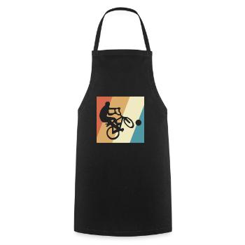 Radball Sport Bike - Cooking Apron - black - Front - AI Model Male 185 dark (185cm)